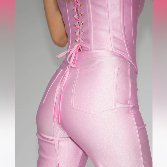 Rezek Studio Cupid Pink Hustle Pant size Small- only worn once! - Picture 3 of 3